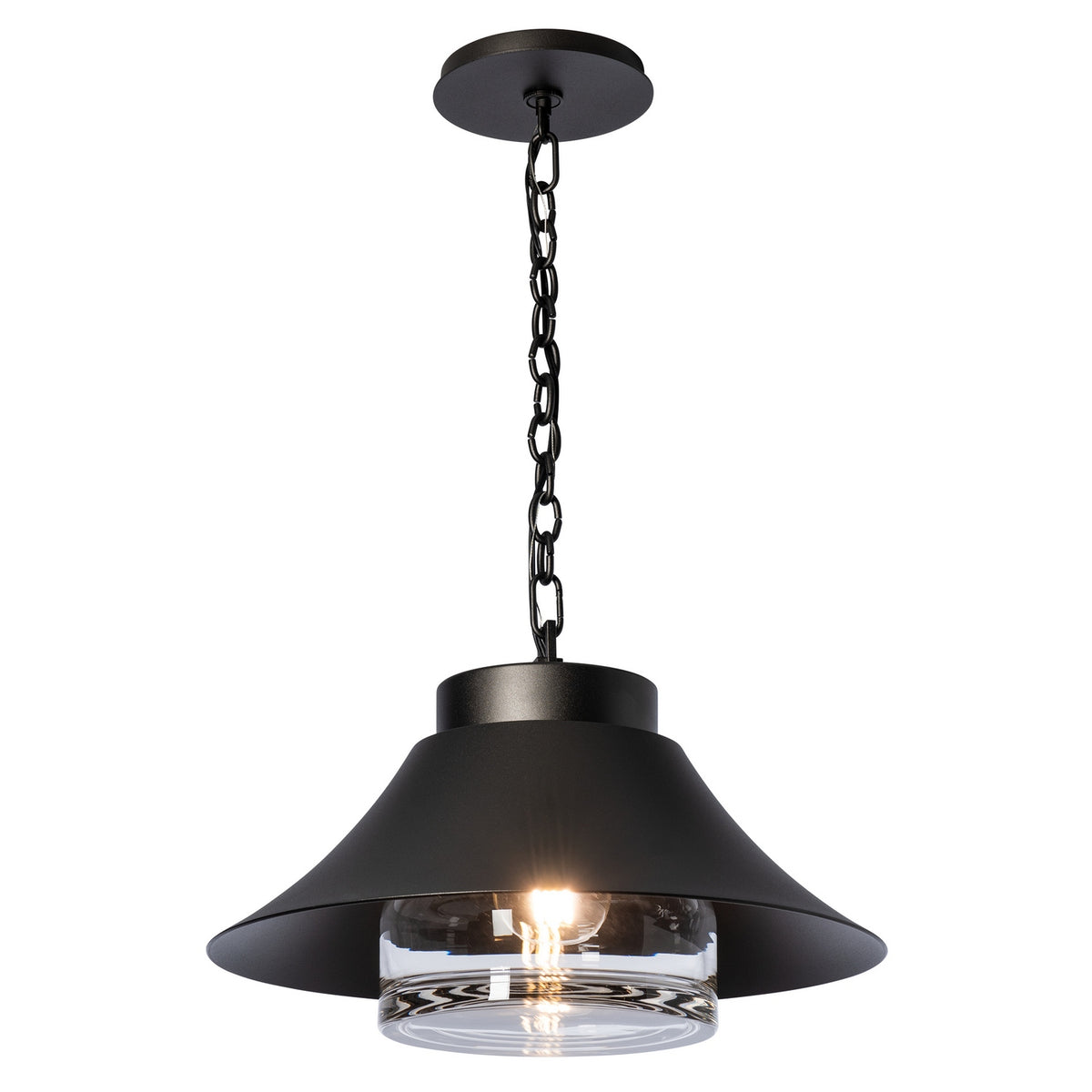 Hubbardton Forge - 362024-SKT-14-ZM0872 - Stowe Outdoor Lantern - Stowe - Coastal Oil Rubbed Bronze