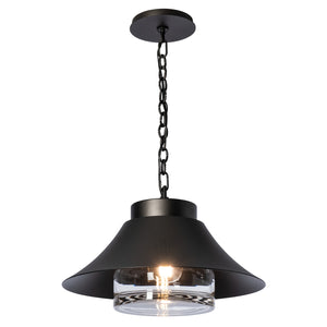 Hubbardton Forge - 362024-SKT-14-ZM0872 - Stowe Outdoor Lantern - Stowe - Coastal Oil Rubbed Bronze