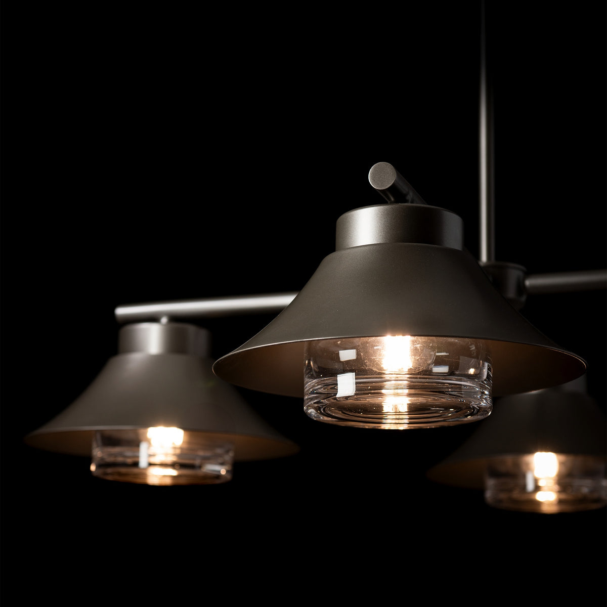 Hubbardton Forge - 362025-SKT-MULT-77-ZM0870 - Stowe 4-Light Outdoor Pendant - Stowe - Coastal Dark Smoke
