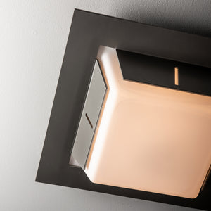 Hubbardton Forge - 363016-LED-78-GG0885 - Linea Outdoor Flush Mount - Linea - Coastal Burnished Steel