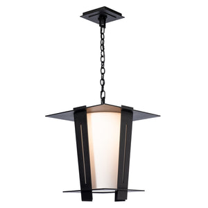 Hubbardton Forge - 363017-SKT-80-GG0884 - Linea Outdoor Lantern - Linea - Coastal Black