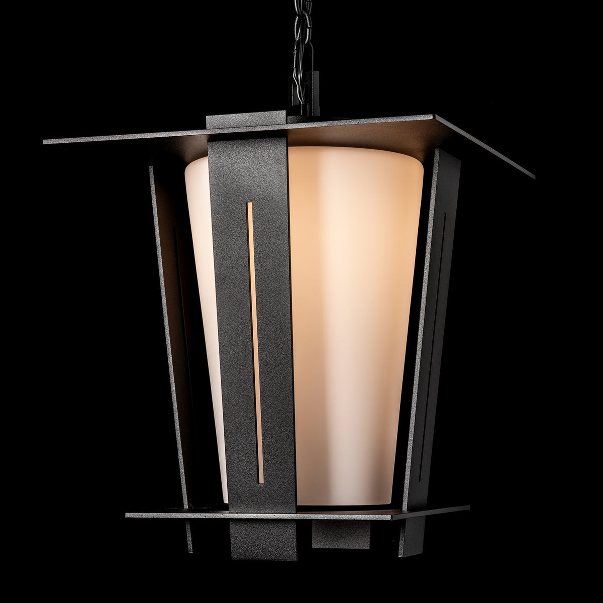 Hubbardton Forge - 363017-SKT-80-GG0884 - Linea Outdoor Lantern - Linea - Coastal Black
