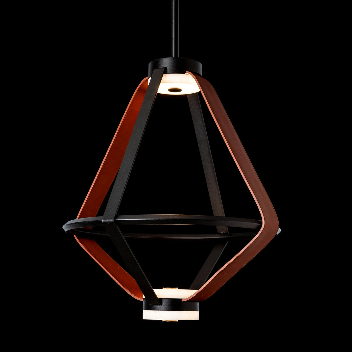 Hubbardton Forge - 401320-LED-MULT-10-LC-AR - Aspen Small LED Lantern - Aspen - Black