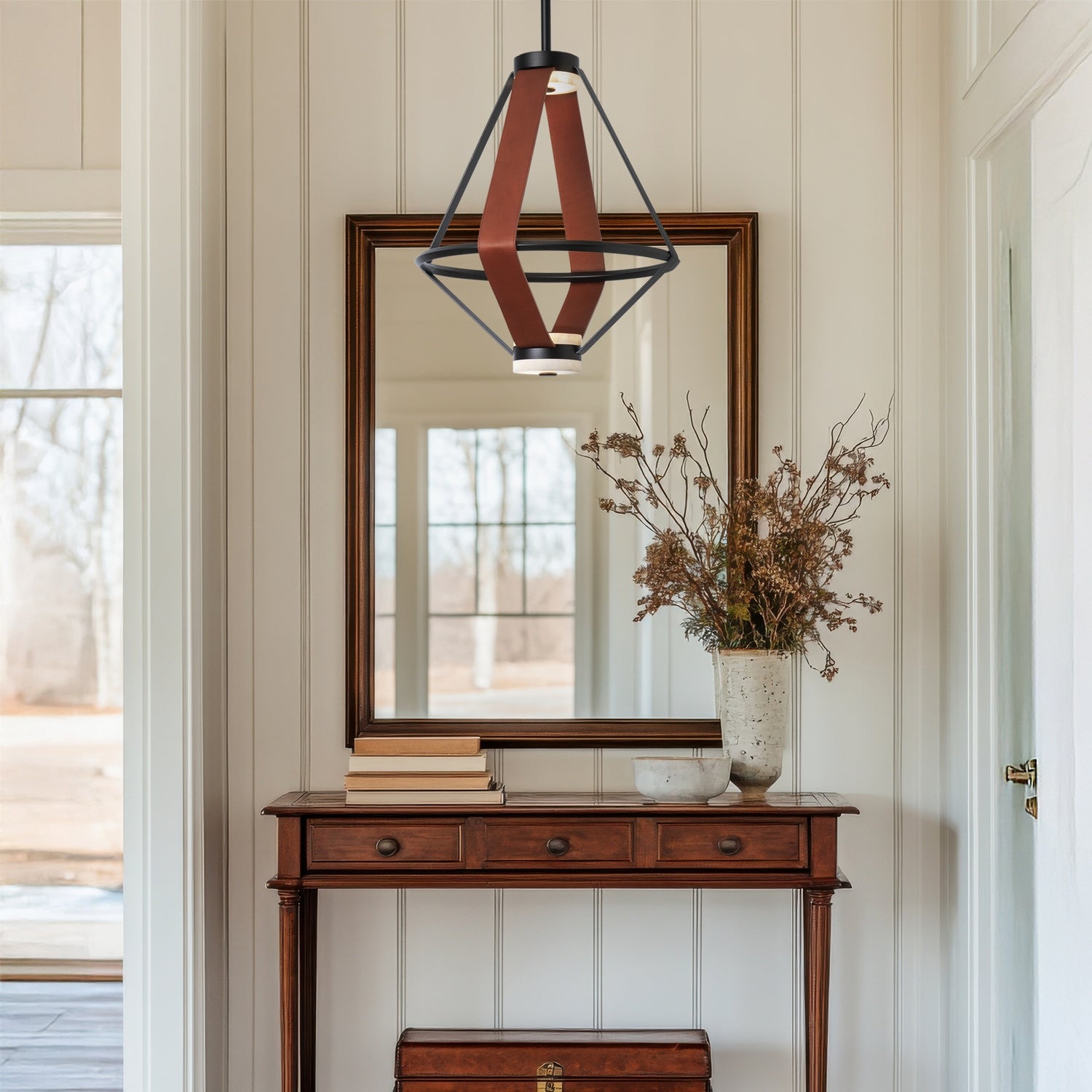 Hubbardton Forge - 401320-LED-MULT-10-LC-AR - Aspen Small LED Lantern - Aspen - Black