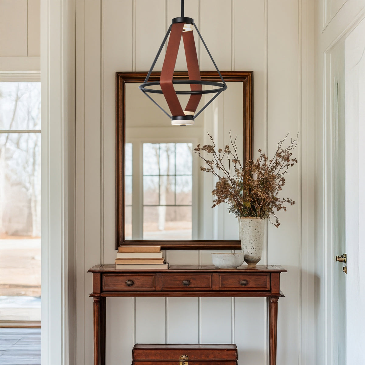 Hubbardton Forge - 401320-LED-MULT-10-LC-AR - Aspen Small LED Lantern - Aspen - Black