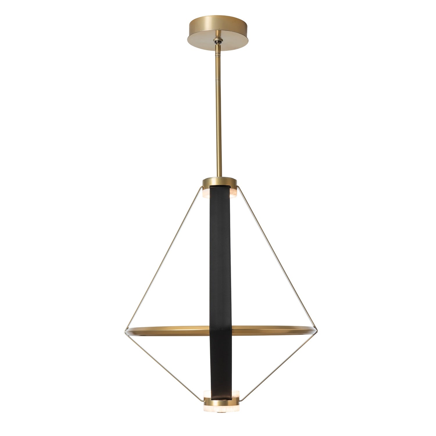 Hubbardton Forge - 401321-LED-MULT-86-LK-AR - Aspen Large LED Lantern - Aspen - Modern Brass