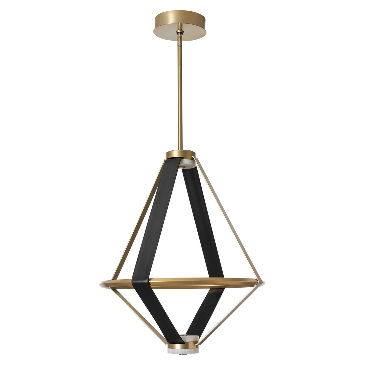 Hubbardton Forge - 401321-LED-MULT-86-LK-AR - Aspen Large LED Lantern - Aspen - Modern Brass