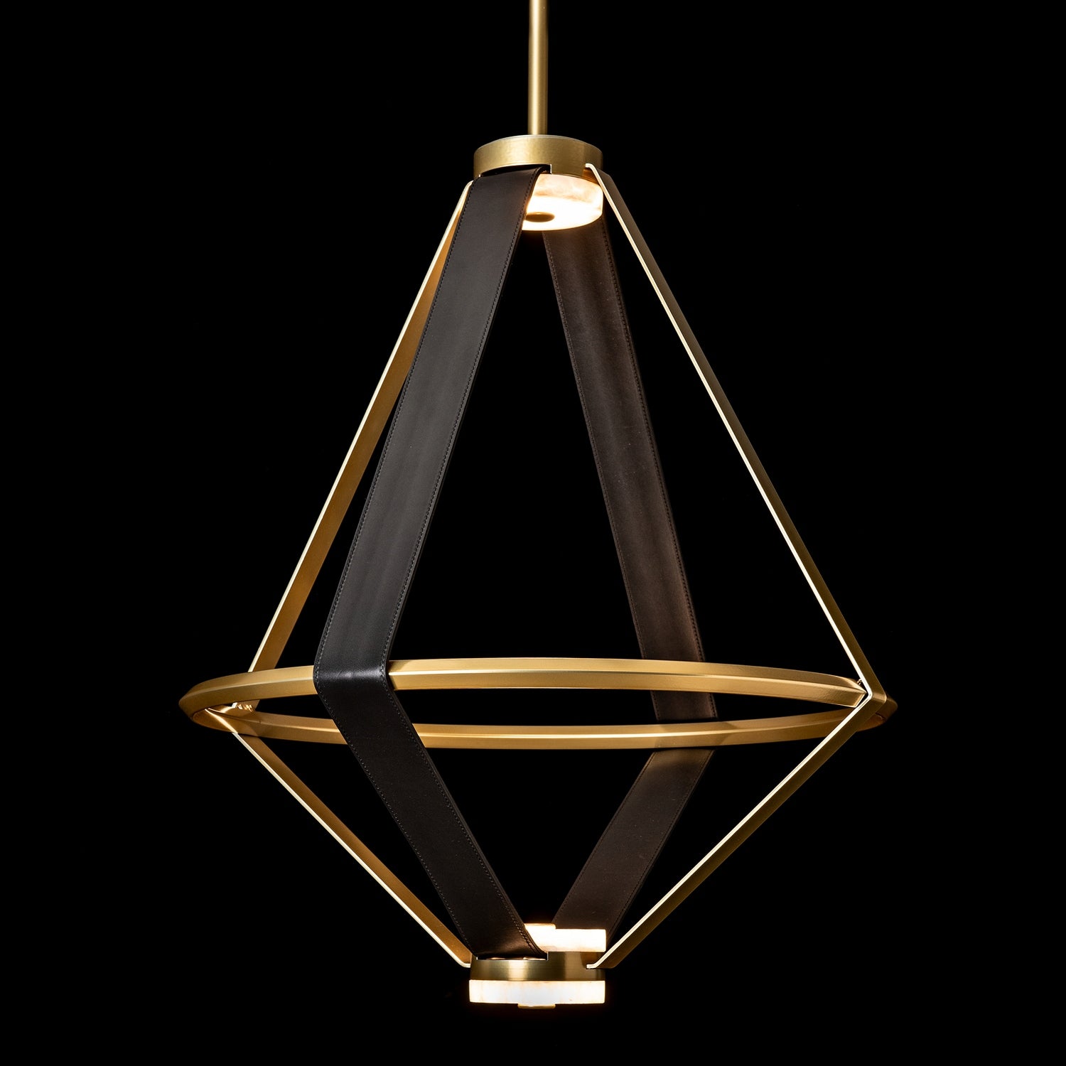 Hubbardton Forge - 401321-LED-MULT-86-LK-AR - Aspen Large LED Lantern - Aspen - Modern Brass