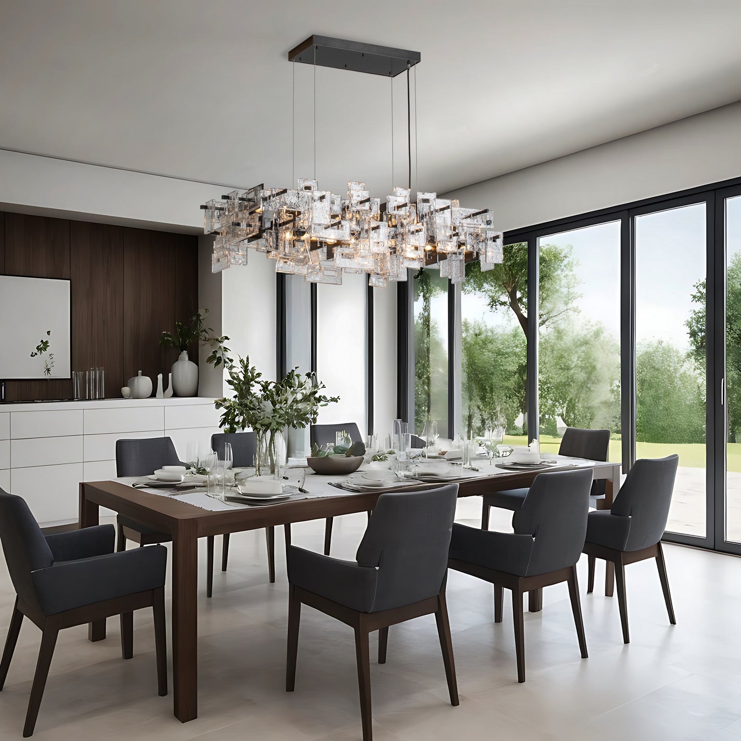 Hubbardton Forge - 401347-SKT-STND-89-II0801 - Fusion Pendant - Fusion - Ink