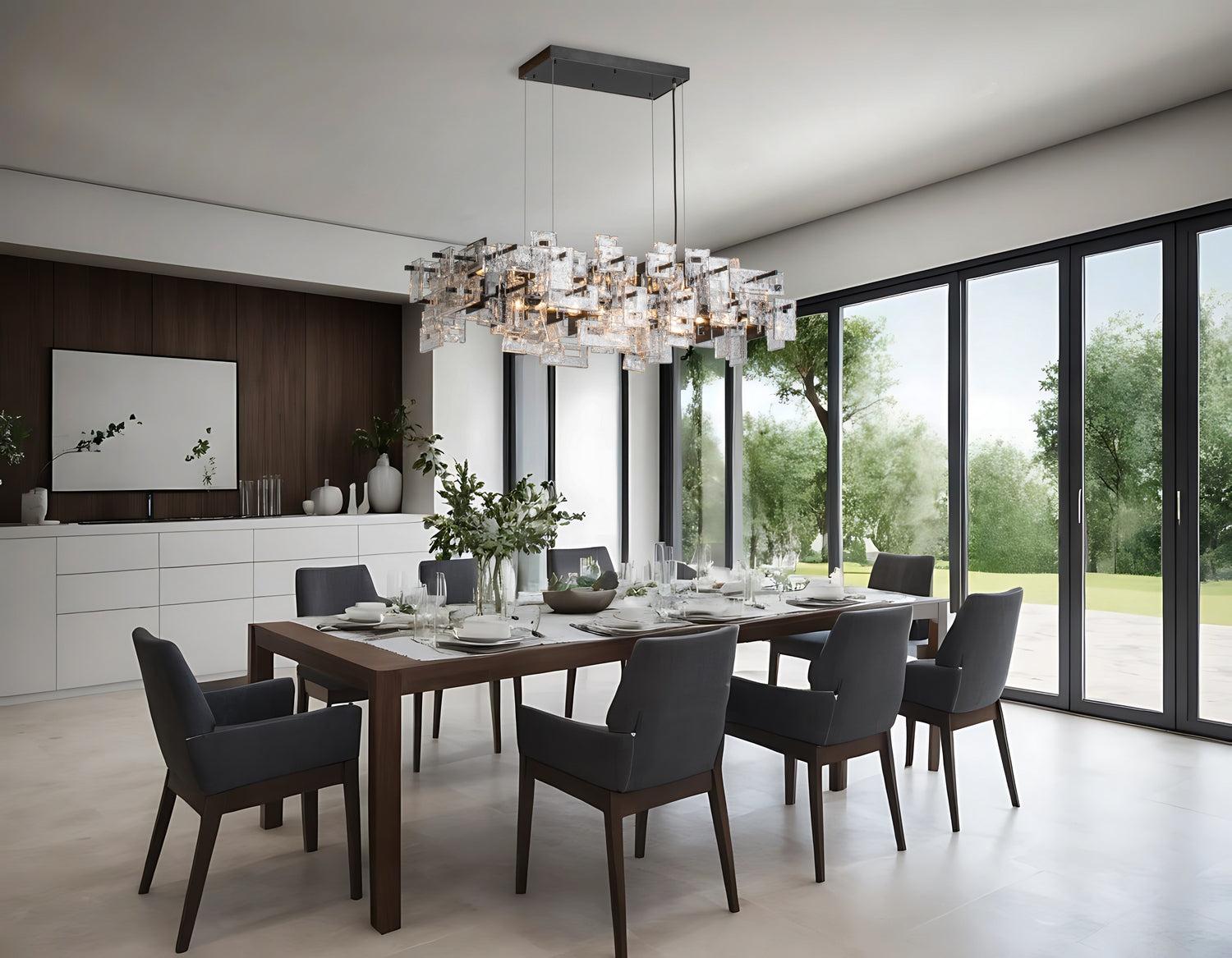 Hubbardton Forge - 401347-SKT-STND-89-II0801 - Fusion Pendant - Fusion - Ink