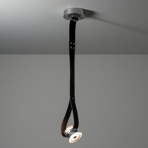 Hubbardton Forge - 401848-LED-STND-85-LK - SNAPS Single LED 45Âº Pendant w/Metal Cone - Snaps - Sterling