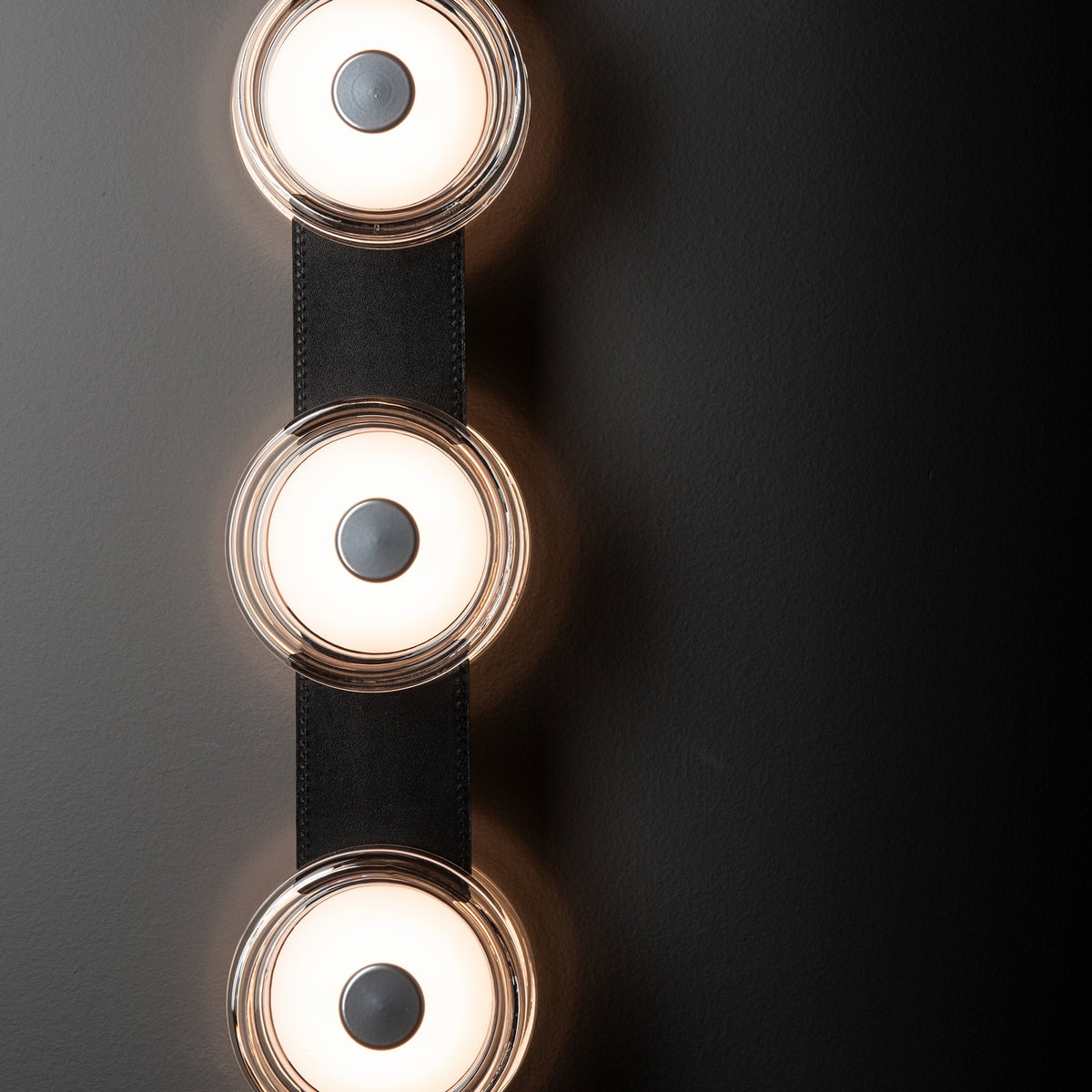 Hubbardton Forge - 402032-LED-85-LK-PG - SNAPS 3-Light Sconce - Snaps - Sterling