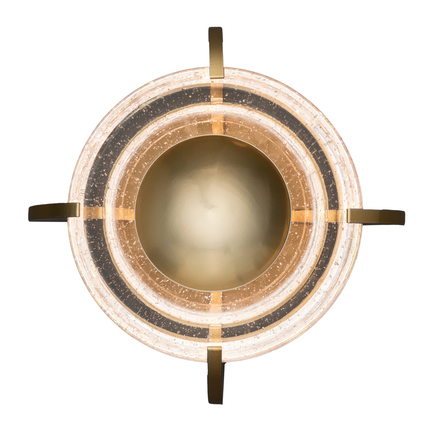 Hubbardton Forge - 402040-LED-86-II0891 - Lustra Sconce/Flush Mount - Lustra - Modern Brass