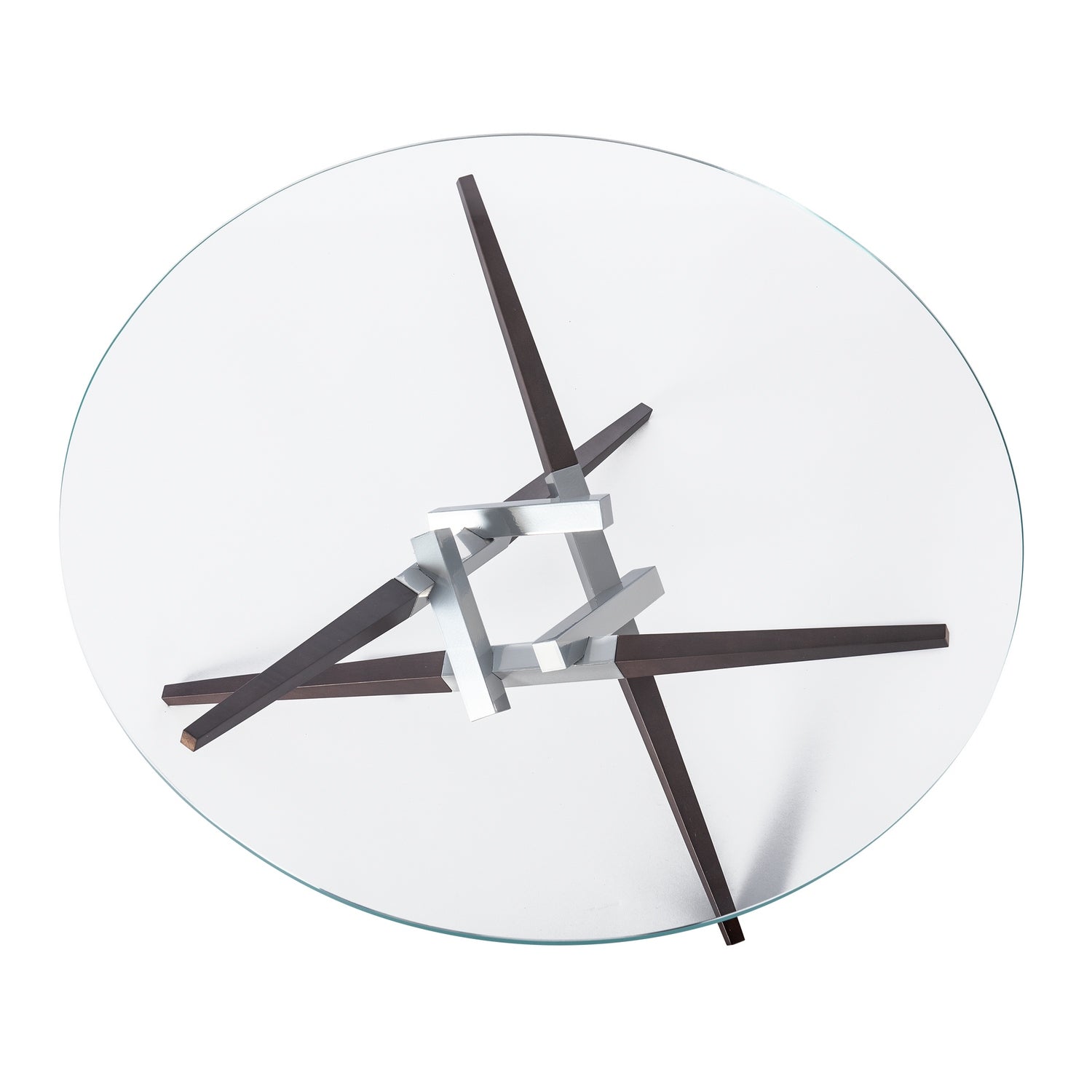 Hubbardton Forge - 750123-85-M3-VA0814 - Crux Coffee Table w/Wood Legs - Crux - Sterling