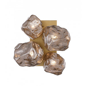 Avenue Lighting - HF7150-AGB - Four Light Wall Sconce - Rockefeller - Aged Brass