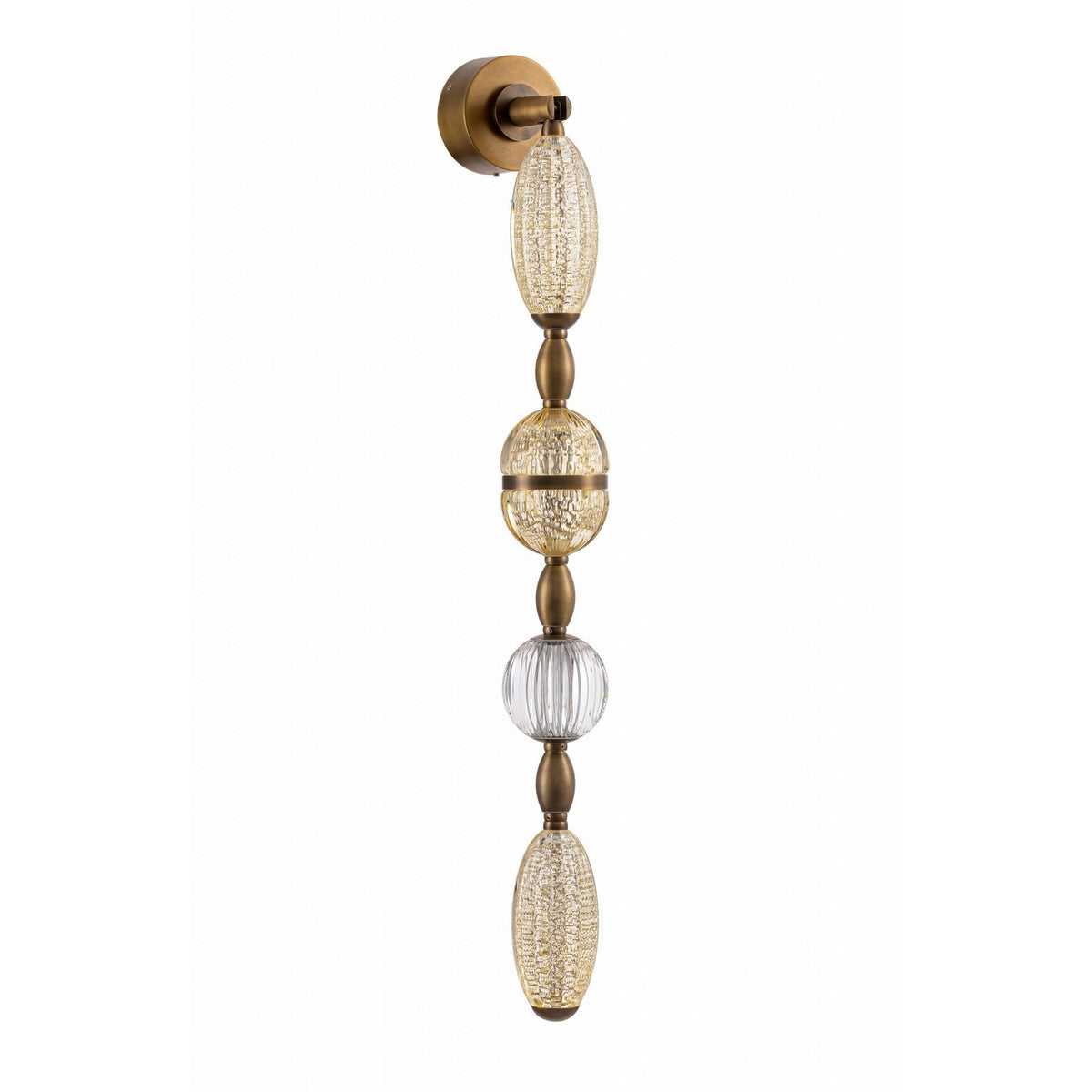 Avenue Lighting - HF7160-AGB - LED Wall Sconce - Dubai - Aged Golden Brass