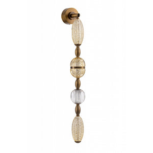 Avenue Lighting - HF7160-AGB - LED Wall Sconce - Dubai - Aged Golden Brass
