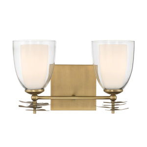 Minka-Lavery - 10252-732 - Two Light Vanity - Elowen - Legacy Brass