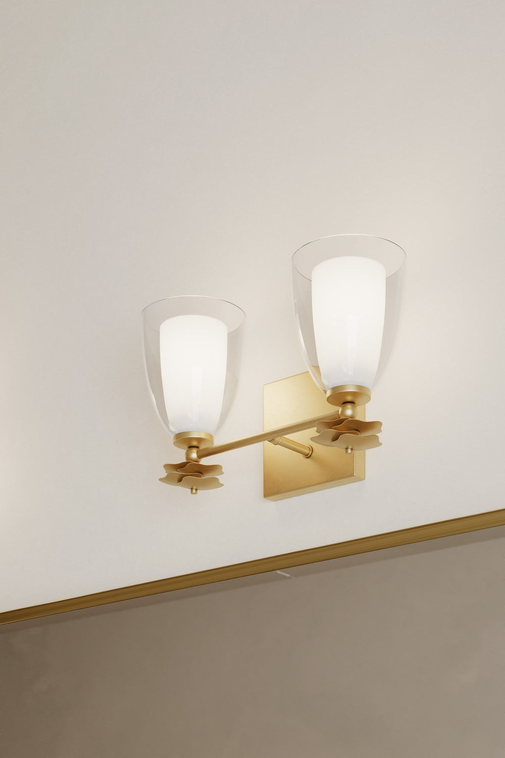 Minka-Lavery - 10252-732 - Two Light Vanity - Elowen - Legacy Brass