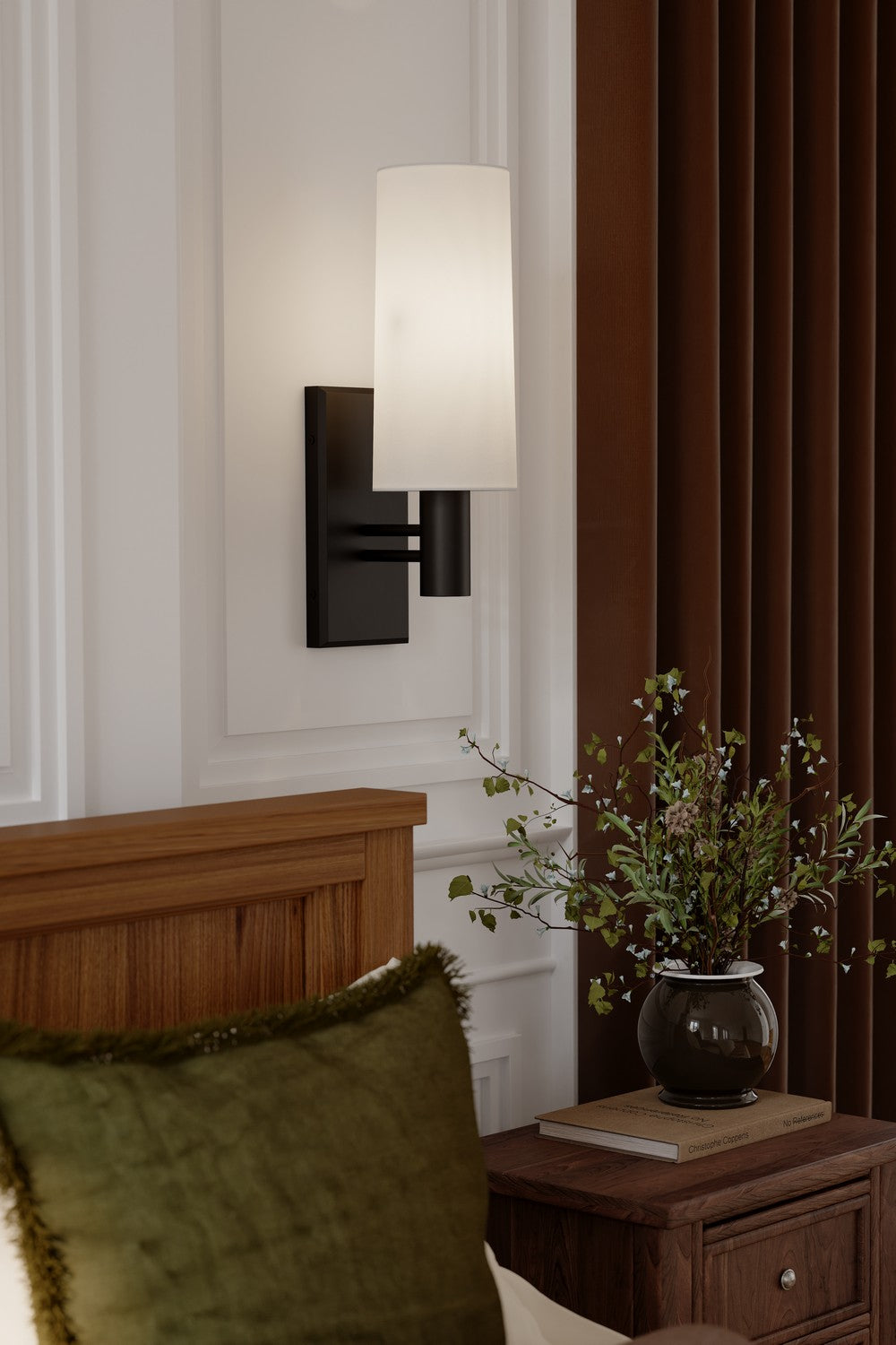 Minka-Lavery - 10281-860 - One Light Wall Sconce - Draxen - Dark Bronze