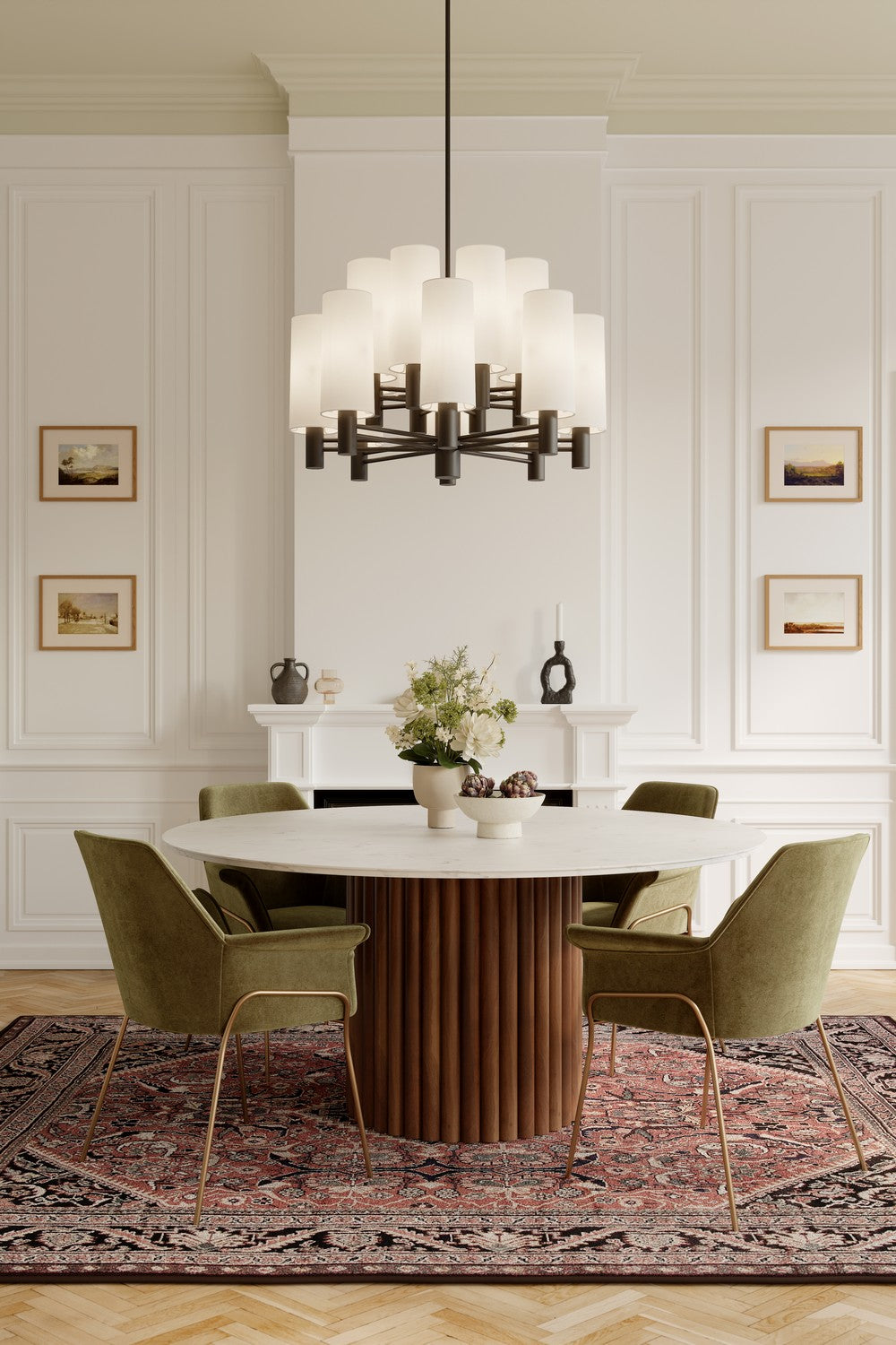 Minka-Lavery - 10286-860 - 16 Light Chandelier - Draxen - Dark Bronze