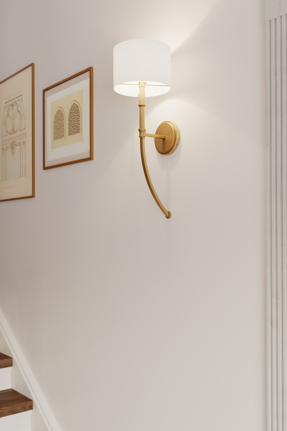 Minka-Lavery - 10421-732 - One Light Wall Sconce - Molvene - Legacy Brass