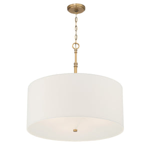 Minka-Lavery - 10426-732 - Three Light Pendant - Molvene - Legacy Brass