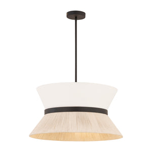 Minka-Lavery - 12046-868 - Three Light Pendant - Aurellan - Plated Dark Bronze
