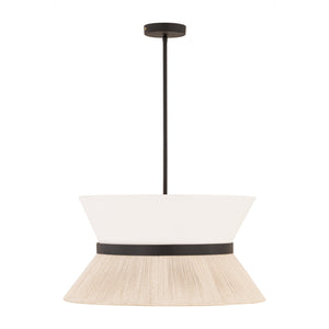 Minka-Lavery - 12046-868 - Three Light Pendant - Aurellan - Plated Dark Bronze