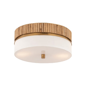 Minka-Lavery - 12054-732 - Three Light Semi-Flush Mount - Nebri - Legacy Brass