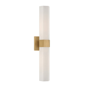 Minka-Lavery - 12122-732 - Two Light Bath Bar - Delgada - Legacy Brass