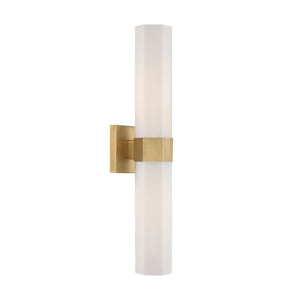 Minka-Lavery - 12122-732 - Two Light Bath Bar - Delgada - Legacy Brass