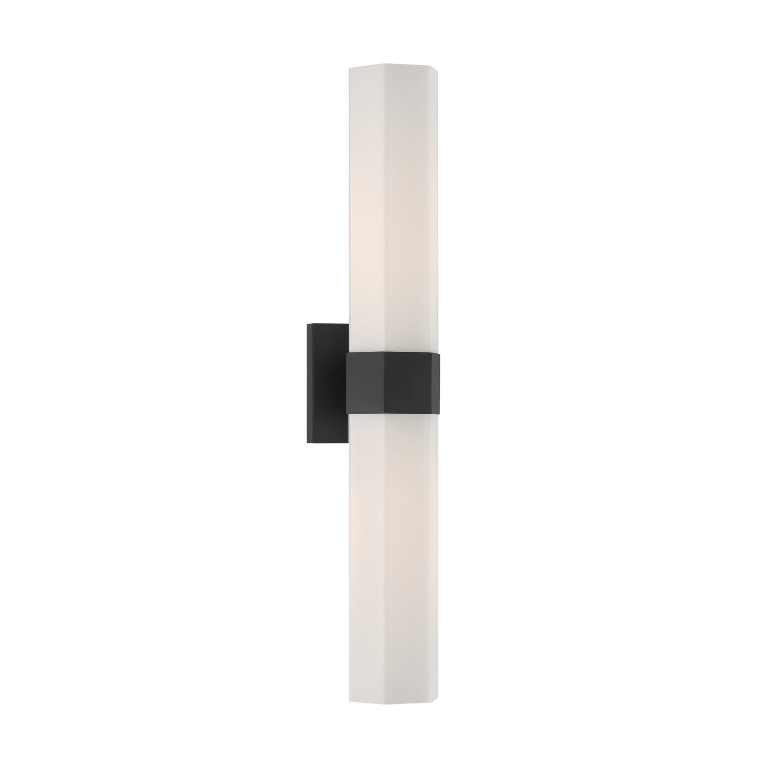 Minka-Lavery - 12122-899 - Two Light Bath Bar - Delgada - Dark Matte Black