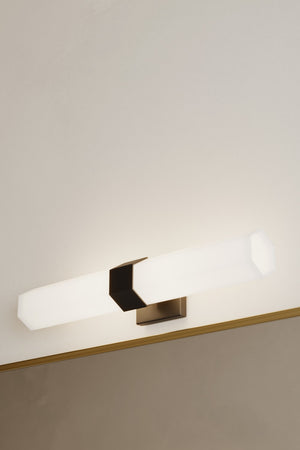 Minka-Lavery - 12122-899 - Two Light Bath Bar - Delgada - Dark Matte Black