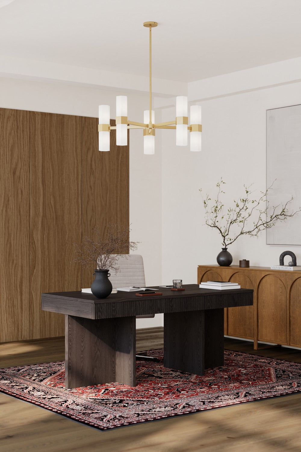 Minka-Lavery - 12129-732 - Ten Light Chandelier - Delgada - Legacy Brass