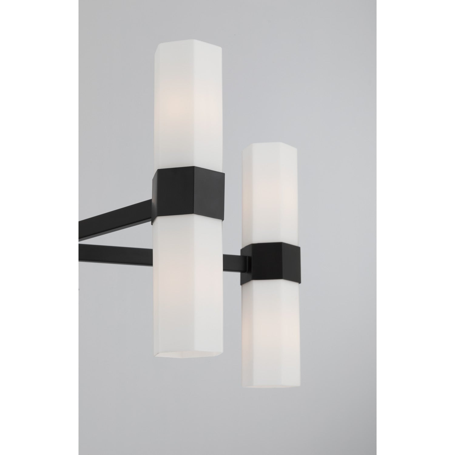 Minka-Lavery - 12129-899 - Ten Light Chandelier - Delgada - Dark Matte Black