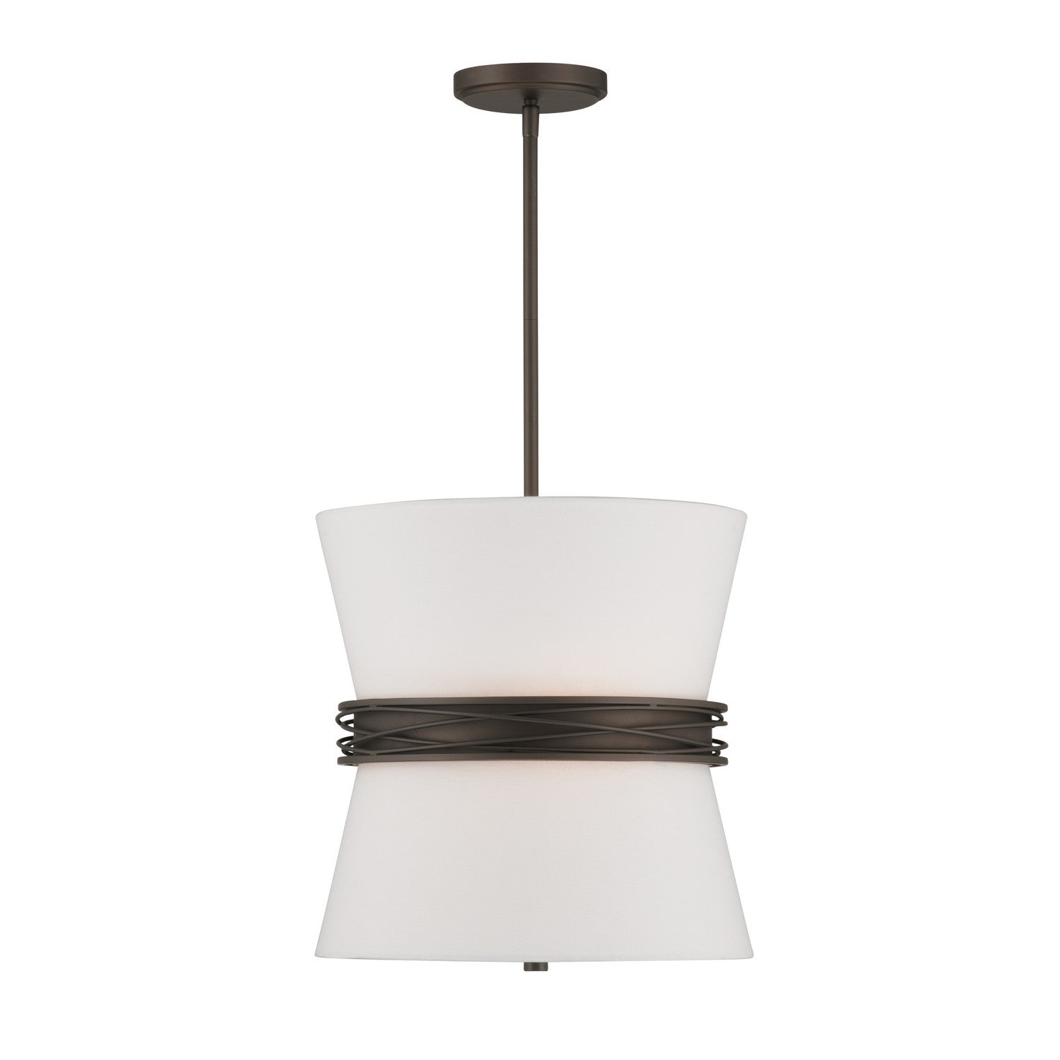 Minka-Lavery - 12415-860 - Three Light Pendant - Dalvor - Dark Bronze