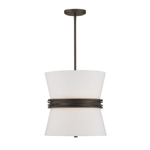 Minka-Lavery - 12415-860 - Three Light Pendant - Dalvor - Dark Bronze