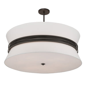 Minka-Lavery - 12416-860 - Six Light Pendant - Dalvor - Dark Bronze