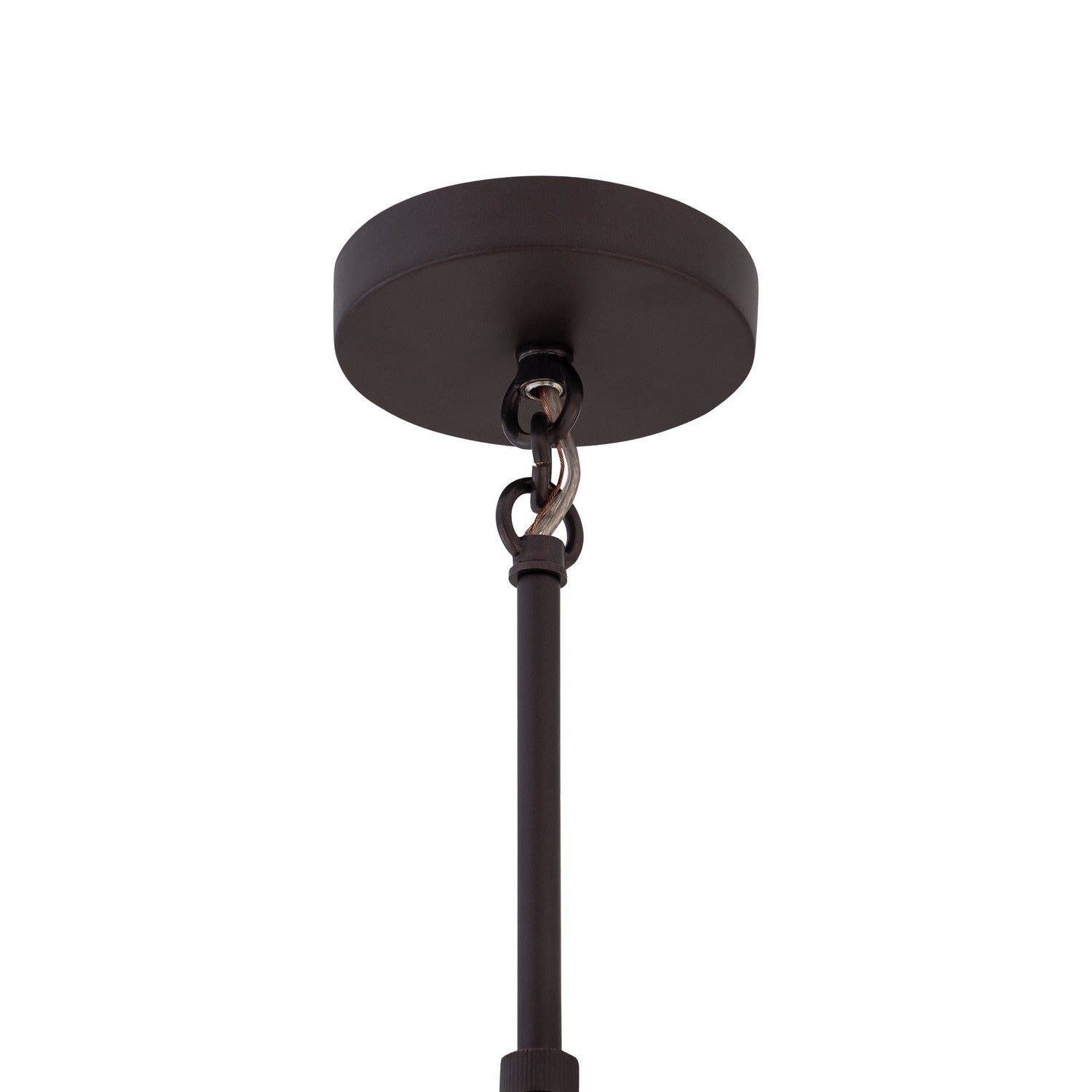 Minka-Lavery - 13105-796 - One Light Pendant - Fenric - Dark Bronze