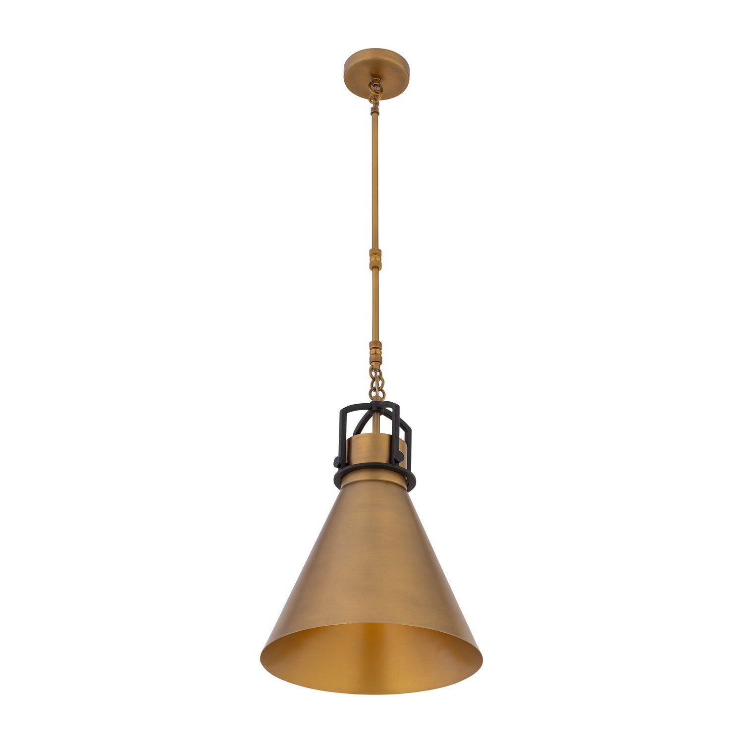 Minka-Lavery - 13105-855 - One Light Pendant - Fenric - Legacy Brass