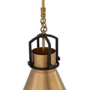Minka-Lavery - 13105-855 - One Light Pendant - Fenric - Legacy Brass