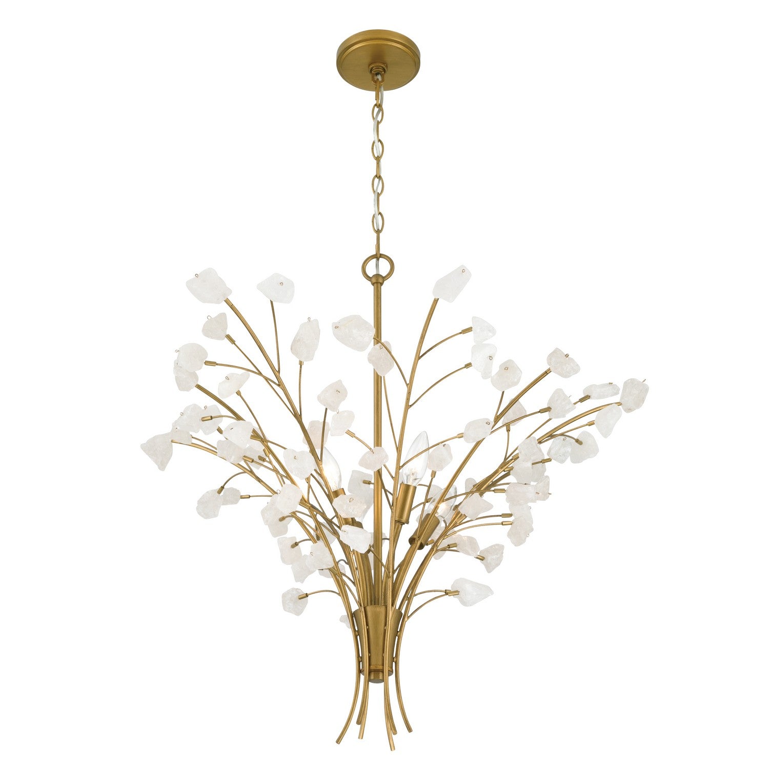 Minka-Lavery - 13955-870 - Six Light Chandelier - Ramus - Painted Legacy Brass
