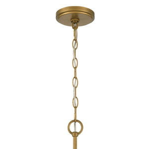 Minka-Lavery - 13955-870 - Six Light Chandelier - Ramus - Painted Legacy Brass