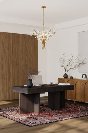 Minka-Lavery - 13956-870 - Eight Light Chandelier - Ramus - Painted Legacy Brass