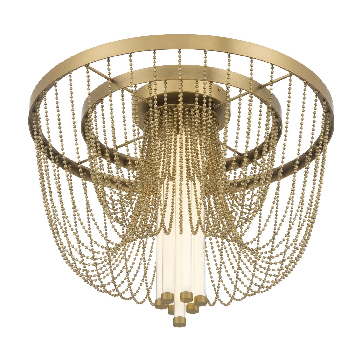 Minka-Lavery - 15255-732-L - LED Flush Mount - Jezelle - Legacy Brass