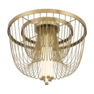Minka-Lavery - 15255-732-L - LED Flush Mount - Jezelle - Legacy Brass
