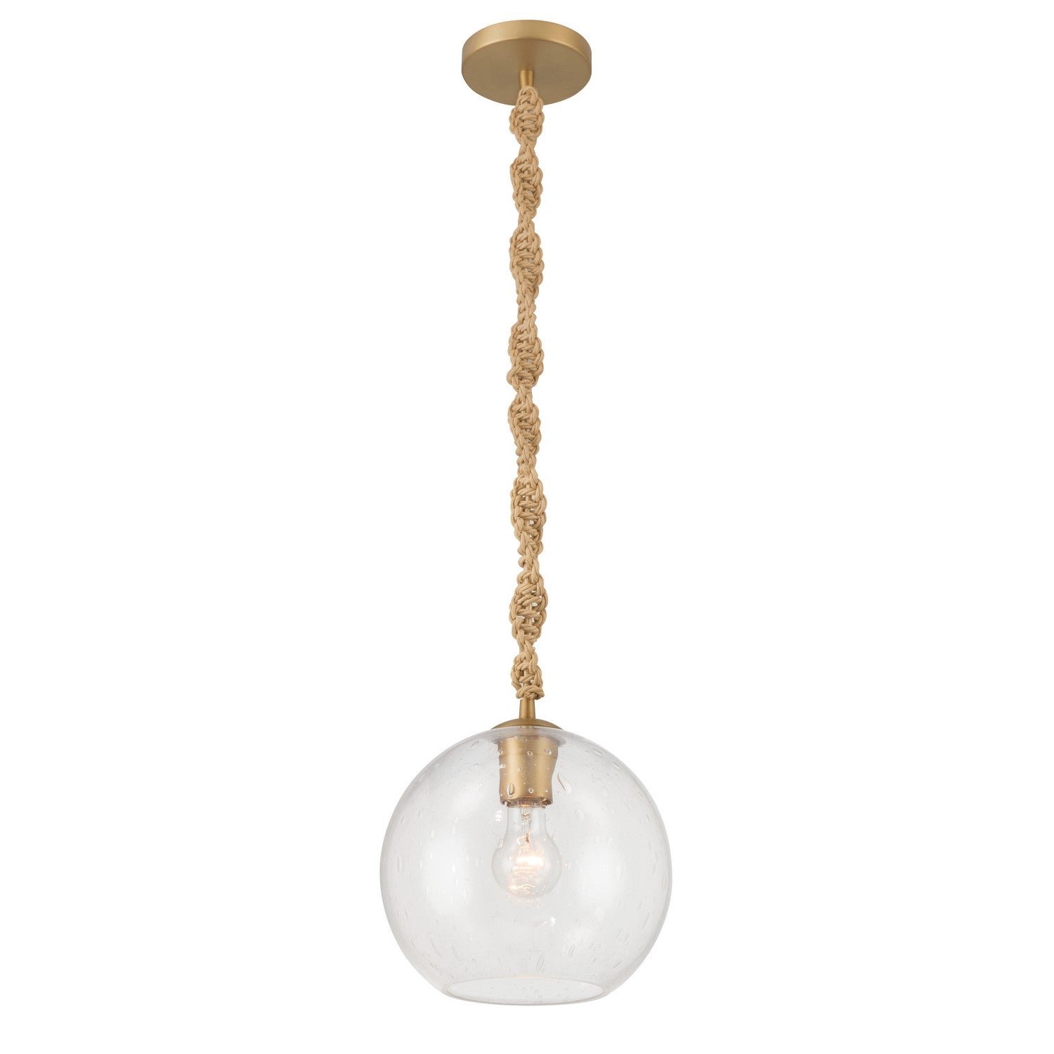 Minka-Lavery - 15565-732 - One Light Mini Pendant - Elyric - Legacy Brass