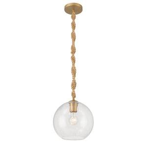 Minka-Lavery - 15565-732 - One Light Mini Pendant - Elyric - Legacy Brass