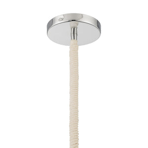 Minka-Lavery - 15575-613 - One Light Pendant - Sandrelle - Polished Nickel